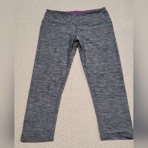 RBX M Leggings Cropped Capri Length Athletic Activewear Nice Condition